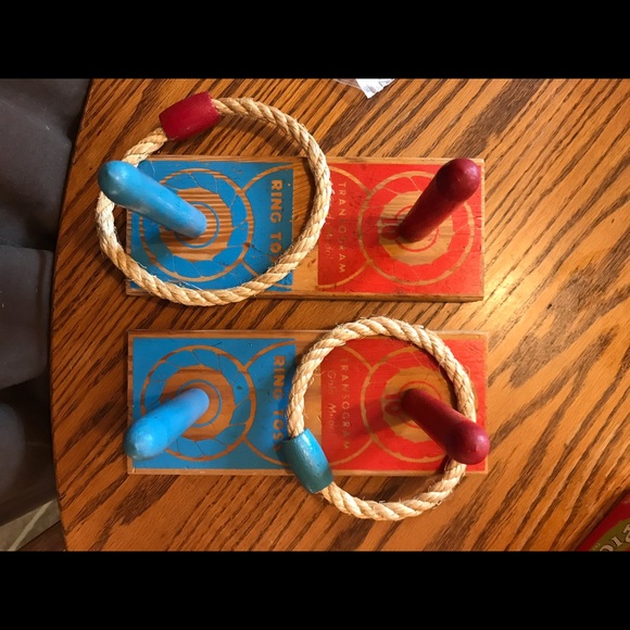 Vintage ring toss set - Picture 1 of 4